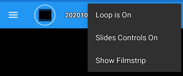Filmstrip Video Player